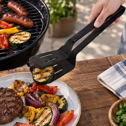 Silicone BBQ Tongs